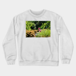 Lady In The Garden Crewneck Sweatshirt